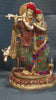 Radha Krishna Idol – 12 Inch | Handcrafted Pure Brass Inlay Work