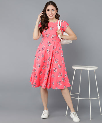 Premium Printed American Crepe Kurti